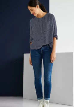 Bluse Mit Alloverprint