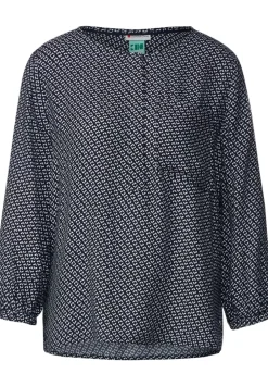 Bluse Mit Alloverprint