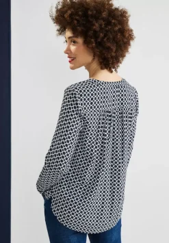 Bluse Mit Alloverprint