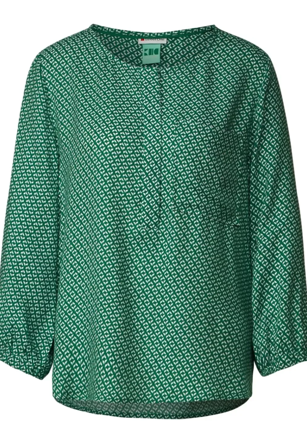 Bluse Mit Alloverprint