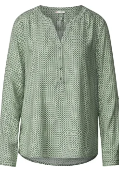 Bluse Mit Alloverprint