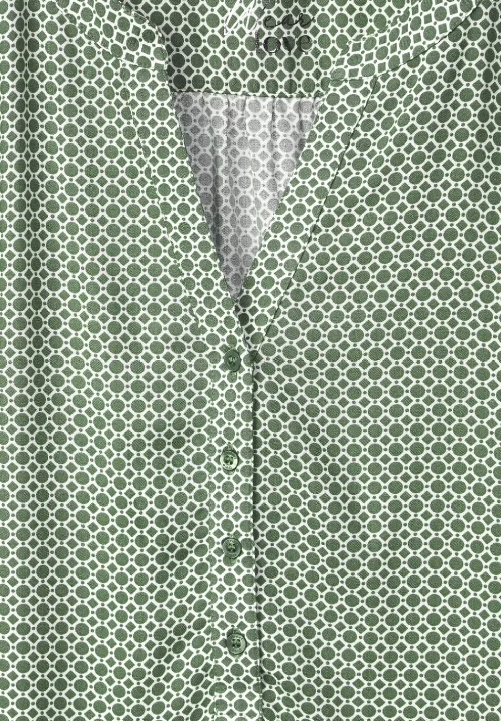 Bluse Mit Alloverprint