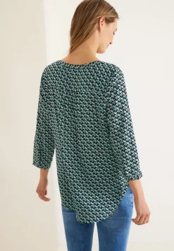 Bluse Mit Alloverprint