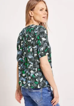 Bluse Mit Blumenmuster