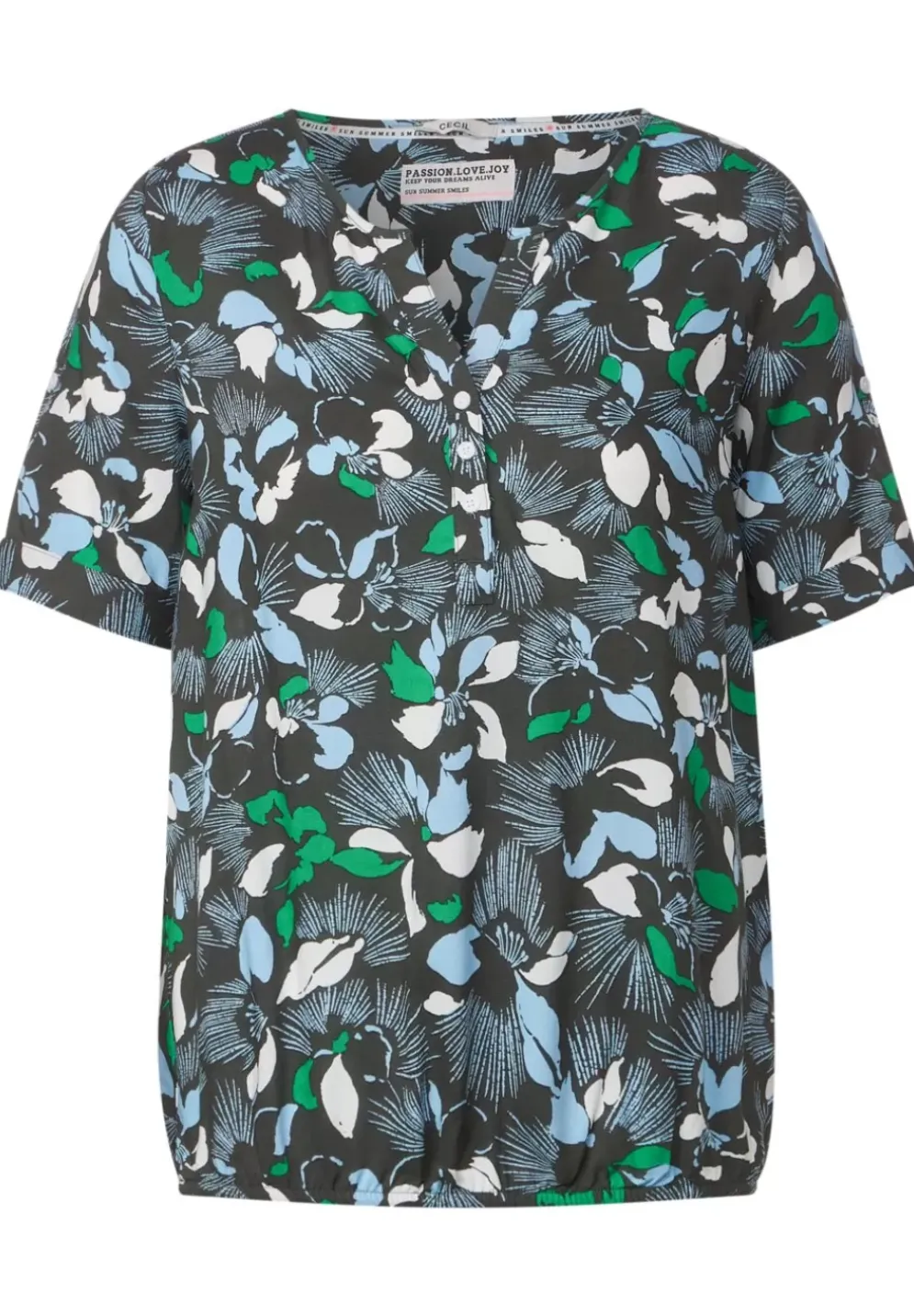 Bluse Mit Blumenmuster