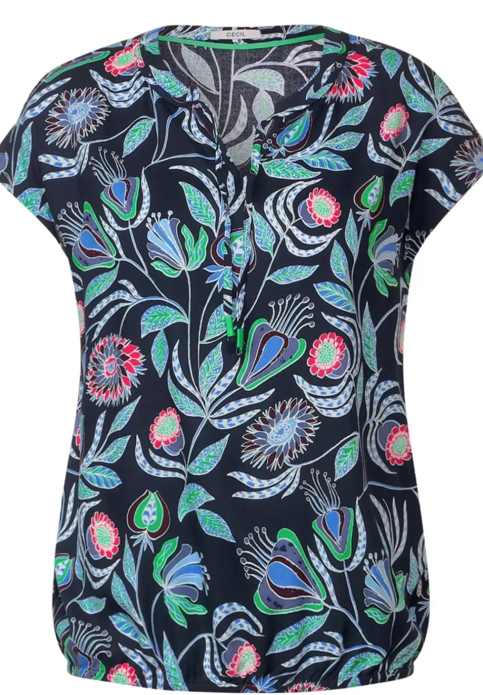 Bluse Mit Blumenprint