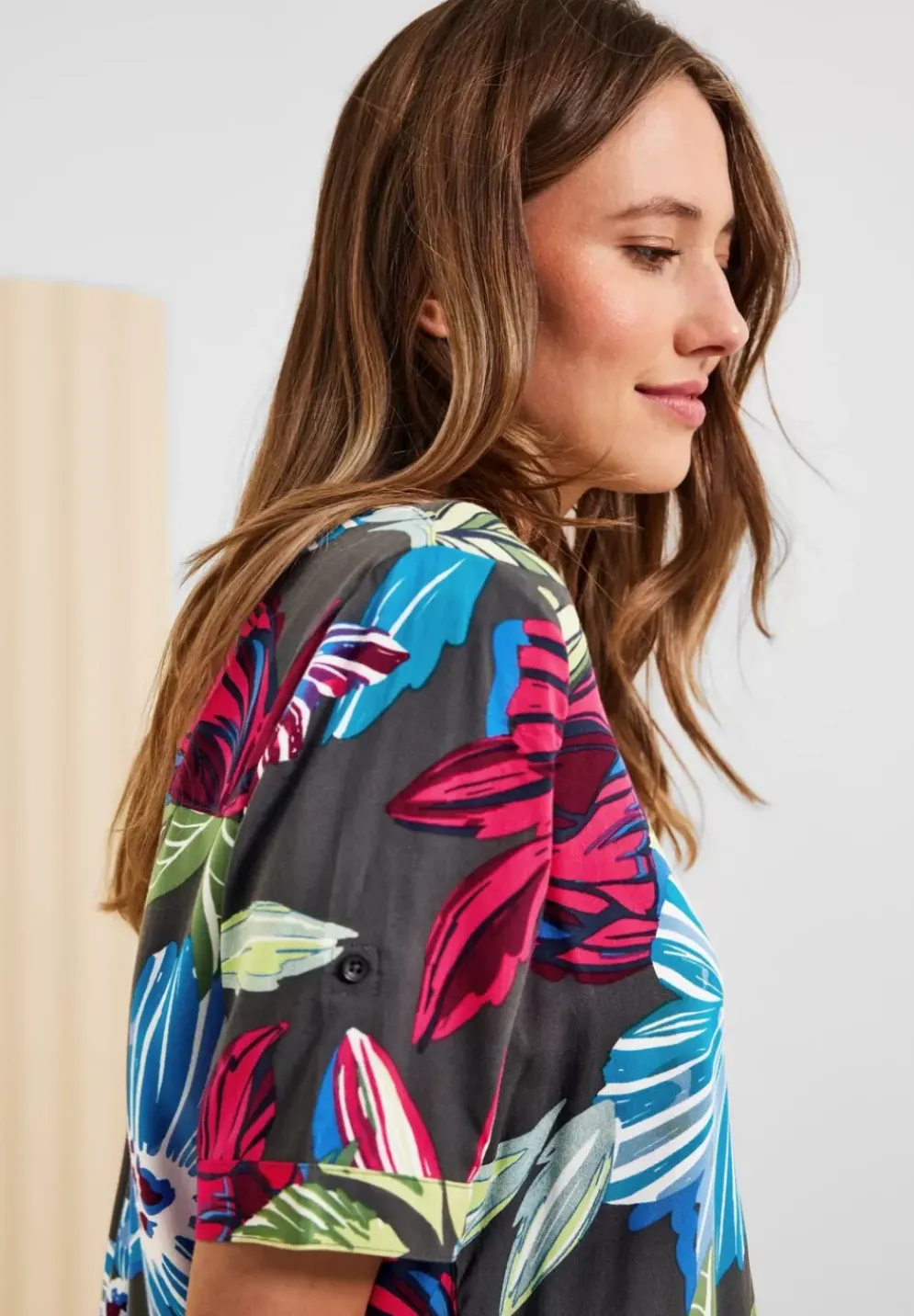 Bluse Mit Blumenprint