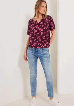 Bluse Mit Blumenprint