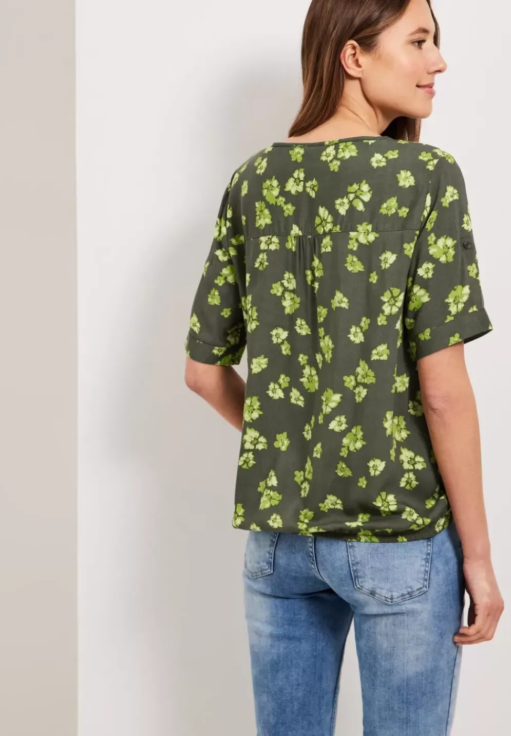 Bluse Mit Blumenprint