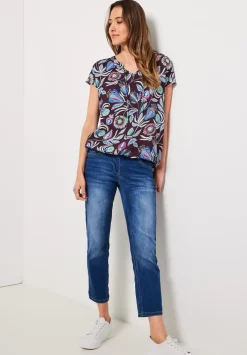 Bluse Mit Blumenprint