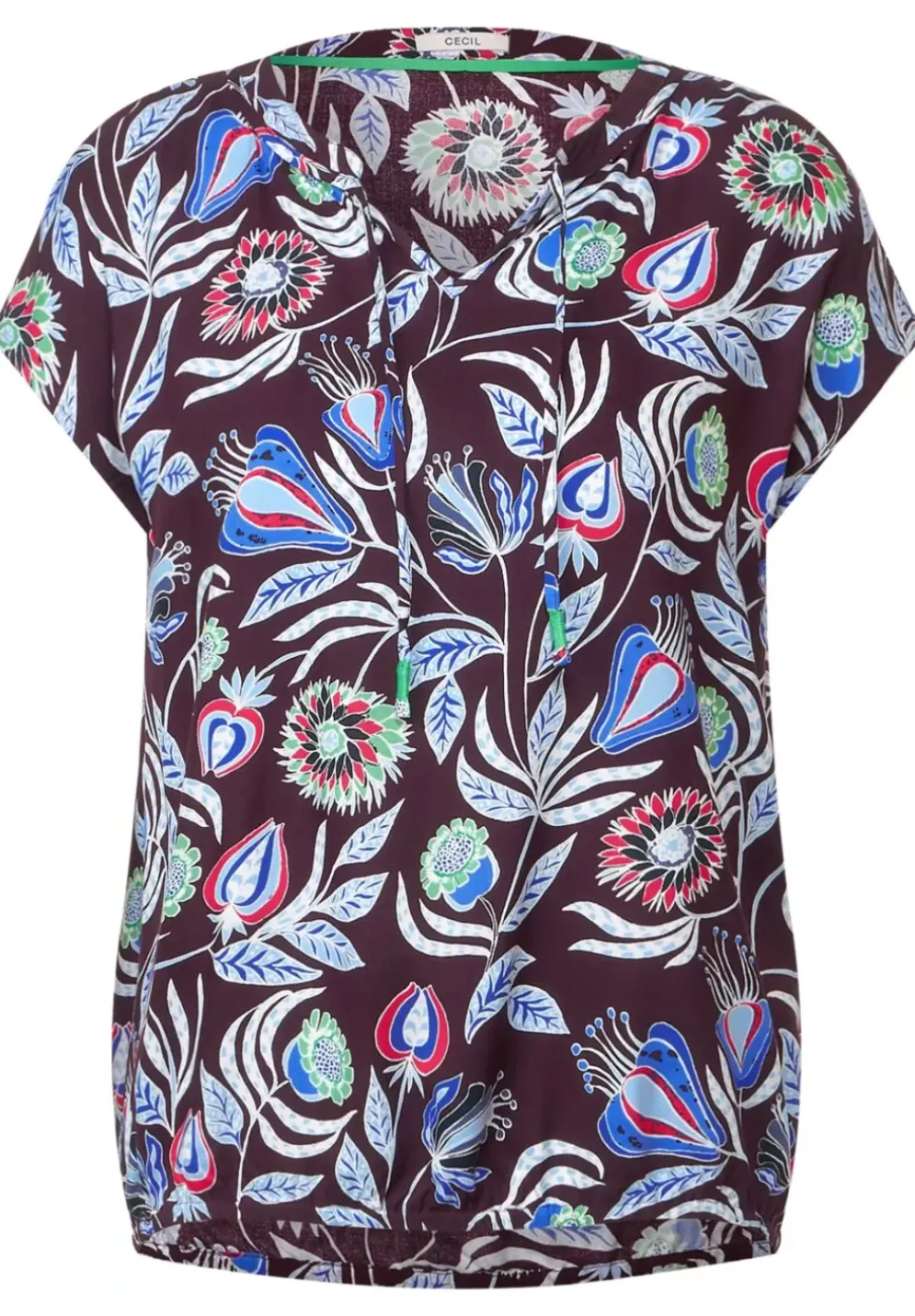 Bluse Mit Blumenprint