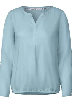 Bluse Mit Elastiksaum