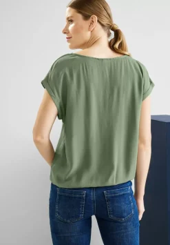 Bluse Mit Elastiksaum