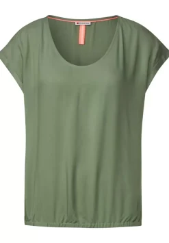 Bluse Mit Elastiksaum