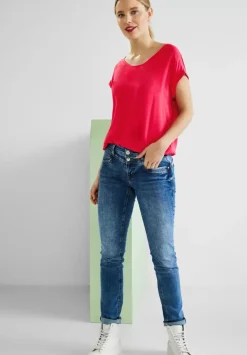Bluse Mit Elastiksaum