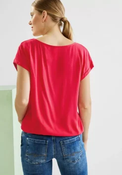 Bluse Mit Elastiksaum
