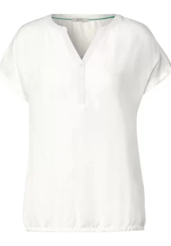 Bluse Mit Elastiksaum