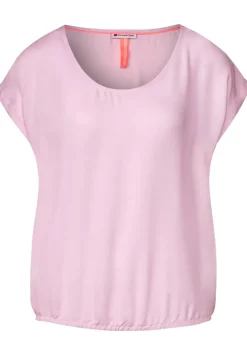 Bluse Mit Elastiksaum