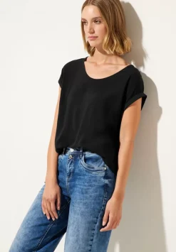 Bluse Mit Elastiksaum