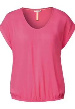 Bluse Mit Elastiksaum