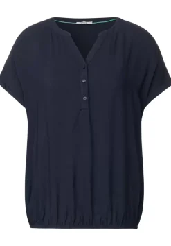 Bluse Mit Elastiksaum