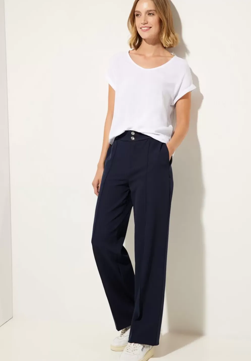Bluse Mit Elastiksaum