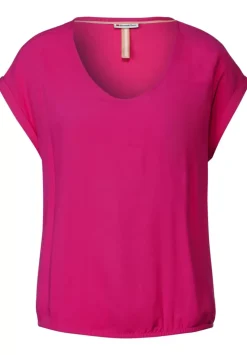 Bluse Mit Elastiksaum