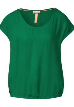 Bluse Mit Elastiksaum