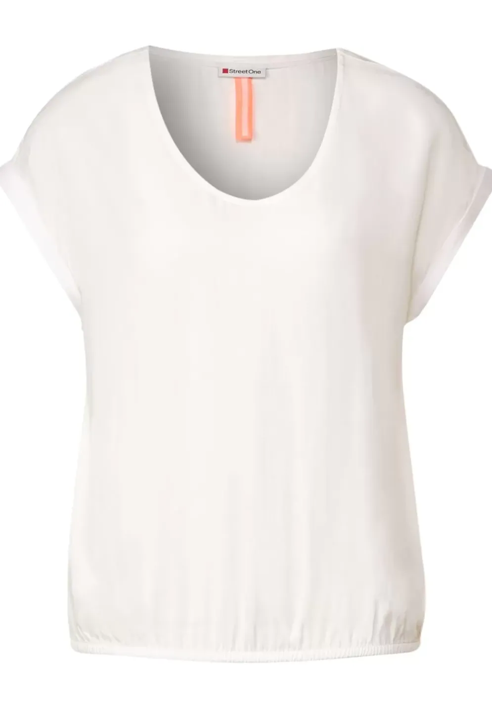 Bluse Mit Elastiksaum