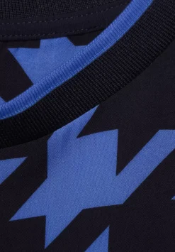 Bluse Mit Hahnentrittprint