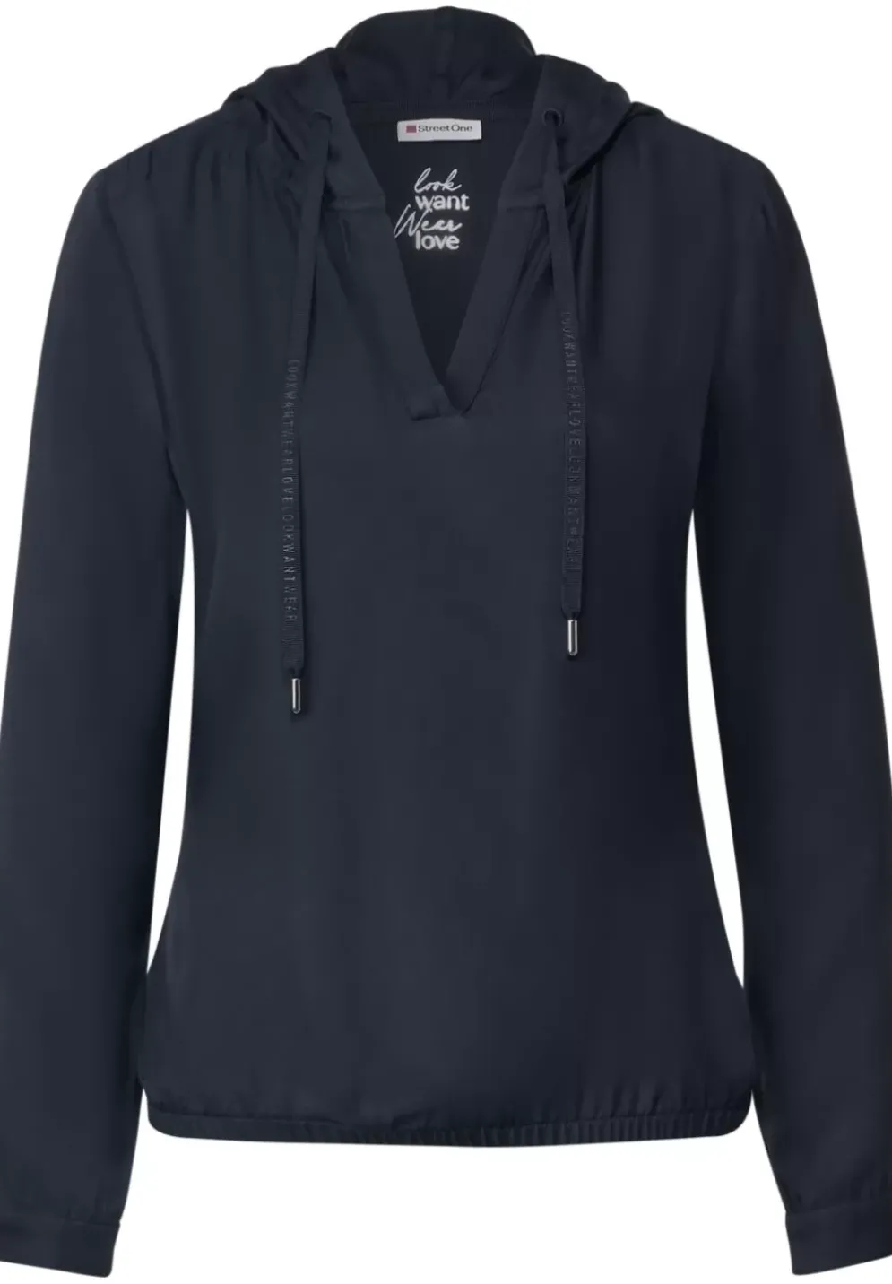 Bluse Mit Kapuze