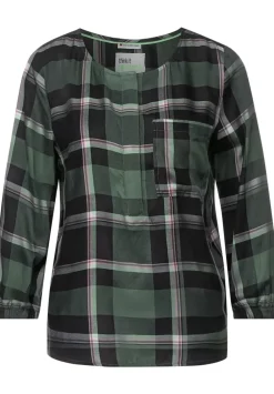 Bluse Mit Karomuster