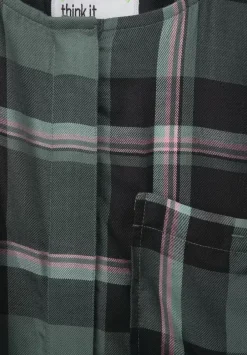 Bluse Mit Karomuster