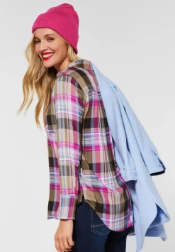 Bluse Mit Karomuster