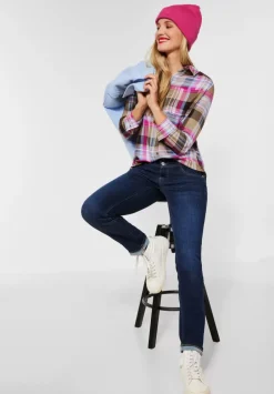 Bluse Mit Karomuster