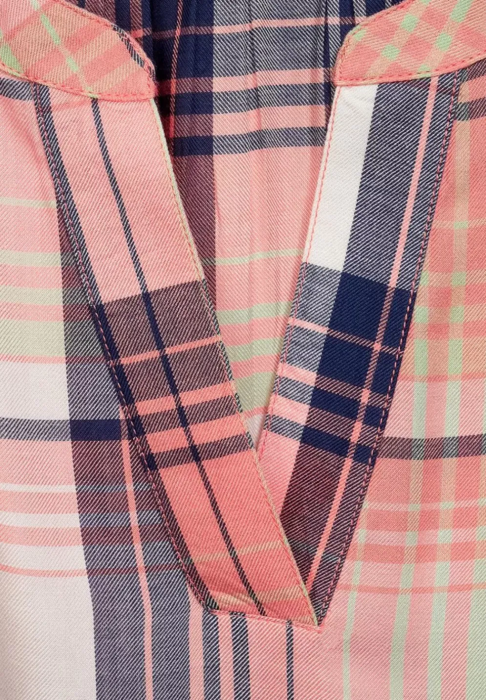 Bluse Mit Karomuster