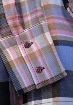 Bluse Mit Karomuster