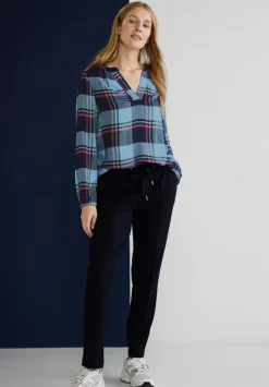 Bluse Mit Karomuster