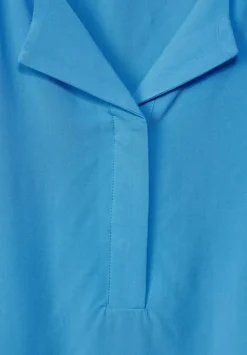 Bluse Mit Klappenkragen