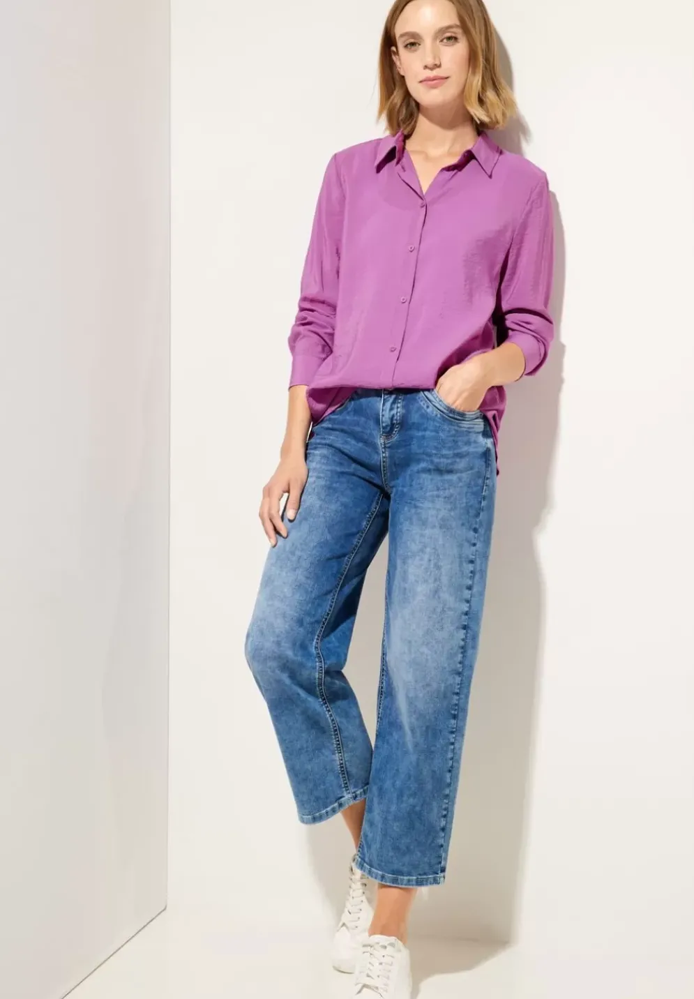 Bluse Mit Knopfleiste
