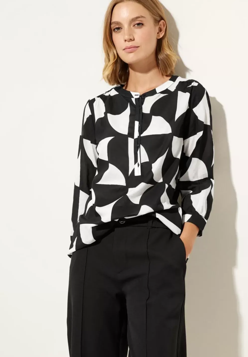 Bluse Mit Knopfleiste