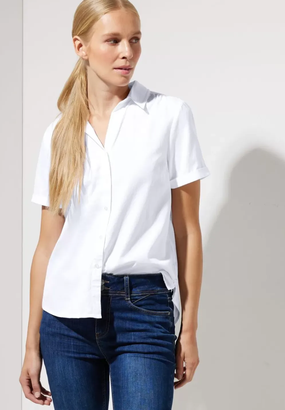 Bluse Mit Knopfleiste
