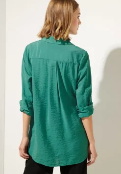 Bluse Mit Knopfleiste