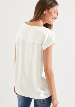 Bluse Mit Knotendetail