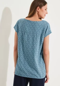 Bluse Mit Knotendetail