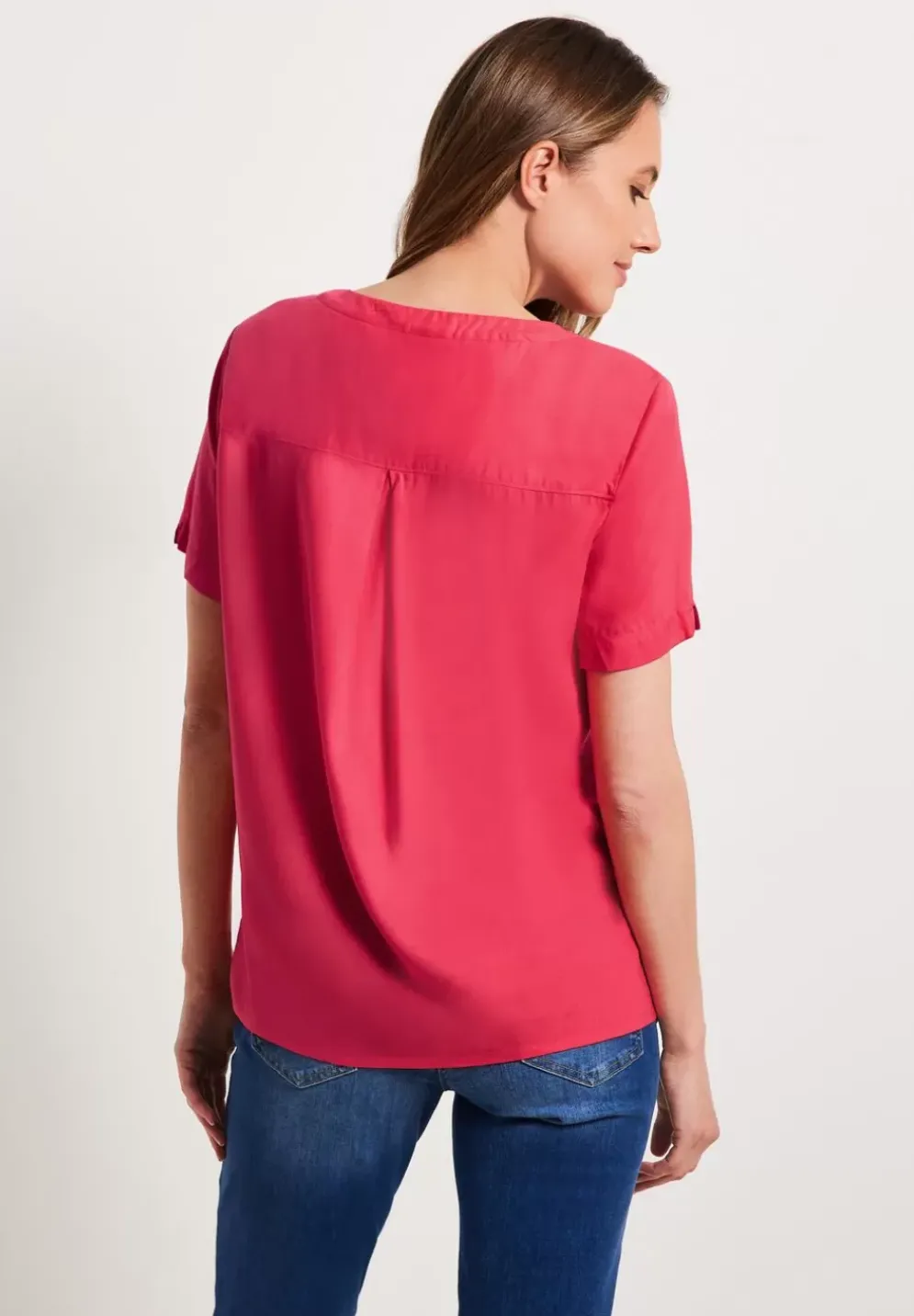 Bluse Mit Knotendetail
