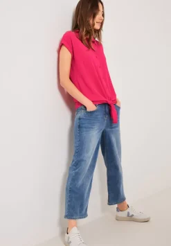 Bluse Mit Knotendetail
