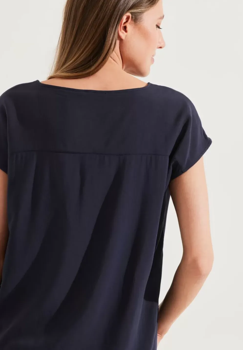 Bluse Mit Knotendetail