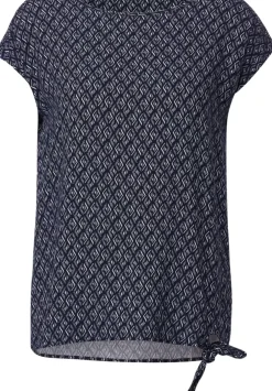 Bluse Mit Knotendetail
