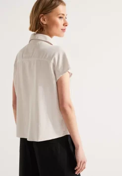 Bluse Mit Knotendetail